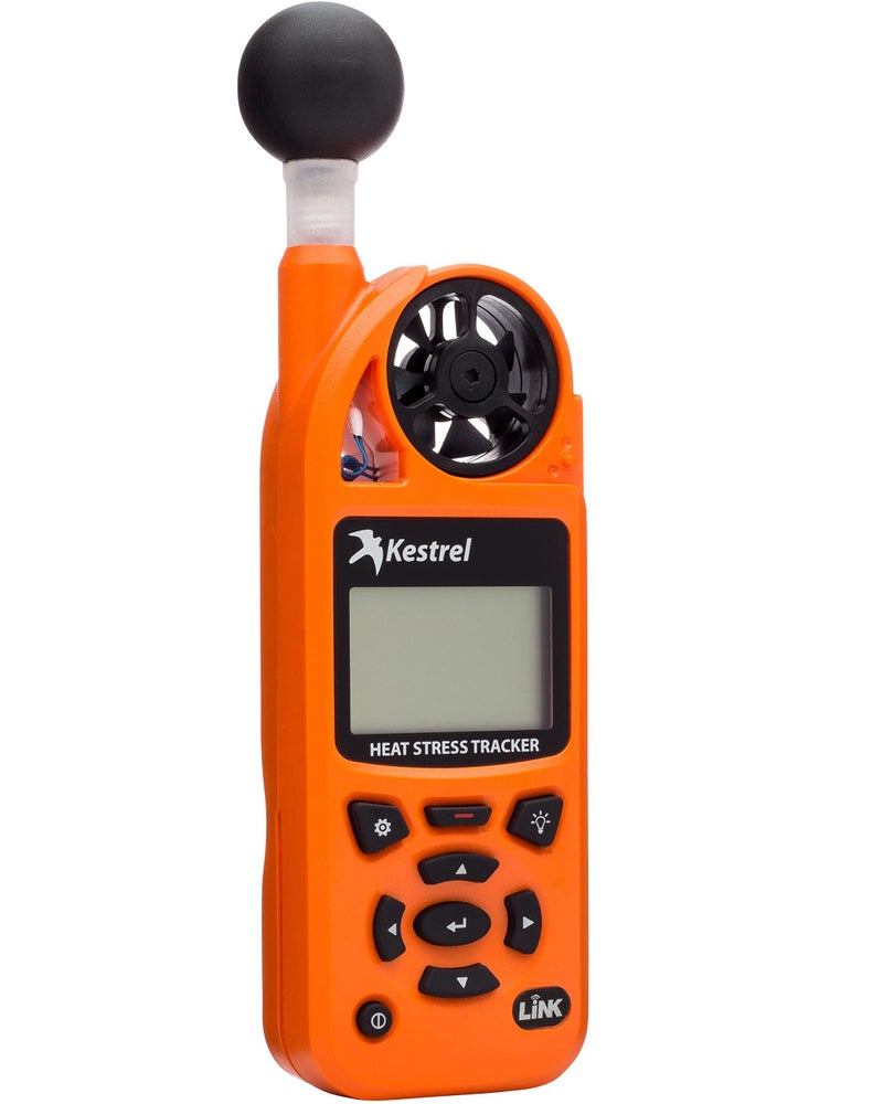 Kestrel Kestrel 5400 Heat Stress Tracker Pro with Link, Compass and Vane Mount, Orange  - Image 2