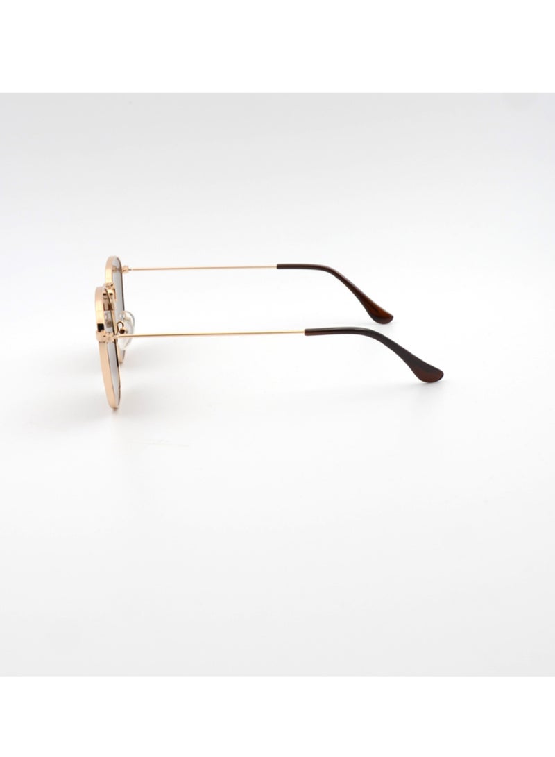 MADEYES نظارات شمسية للرجال بحماية من الأشعة فوق البنفسجية EK24M002-3 - ذهبي/أسود - Image 3