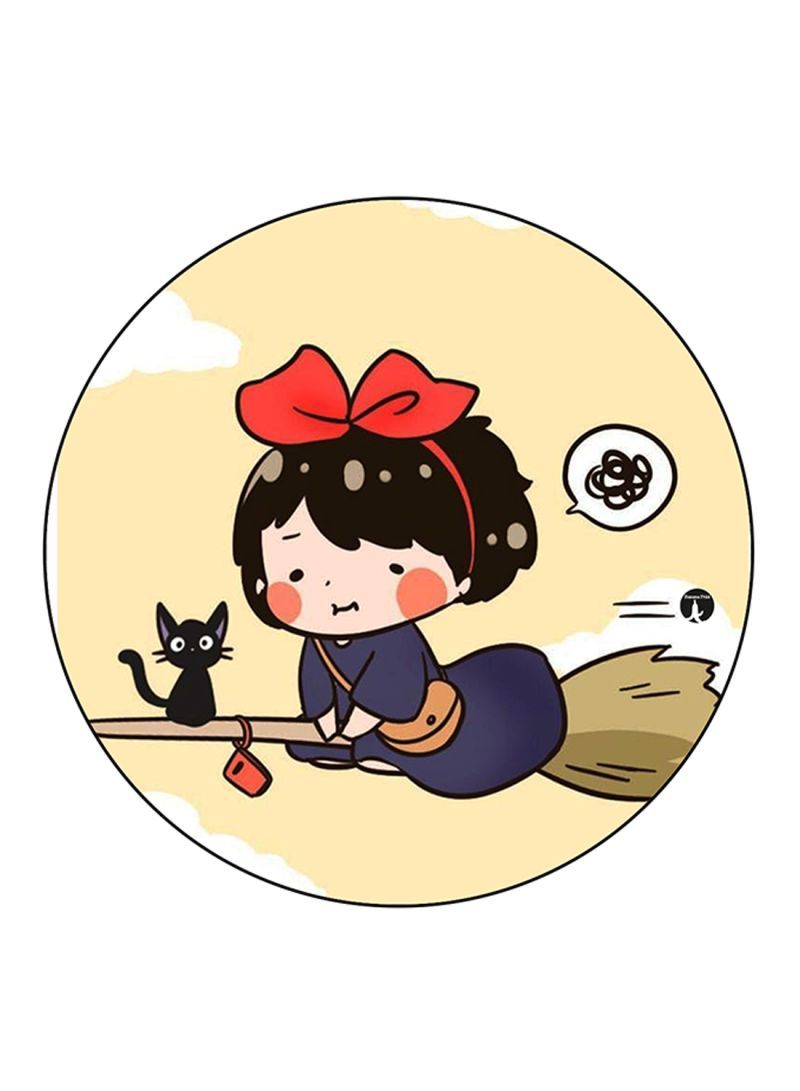 RKN Kiki'S Delivery Service Printed Mouse Pad  Multicolour