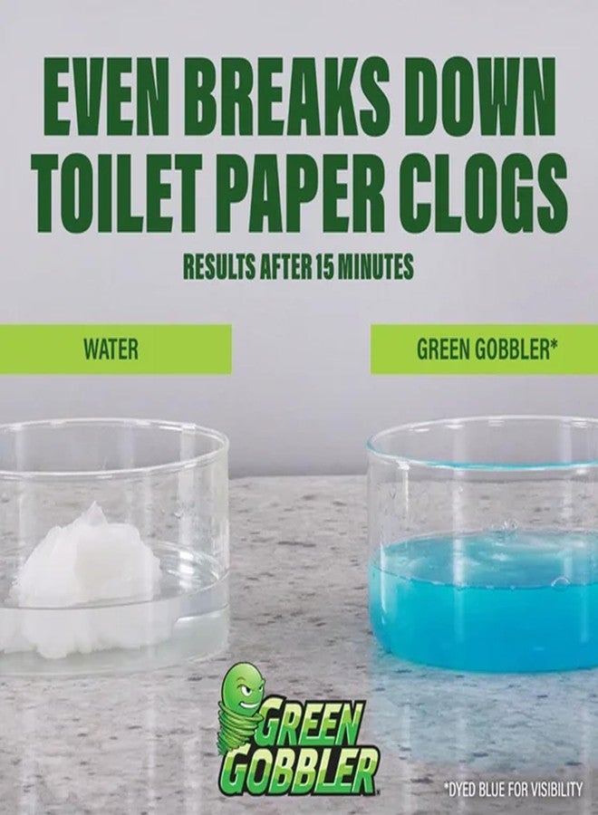 Green Gobbler POWDER PLUNGER Toilet Bowl Clog Remover - 2 Pack Net WT 16.5 oz - Image 5