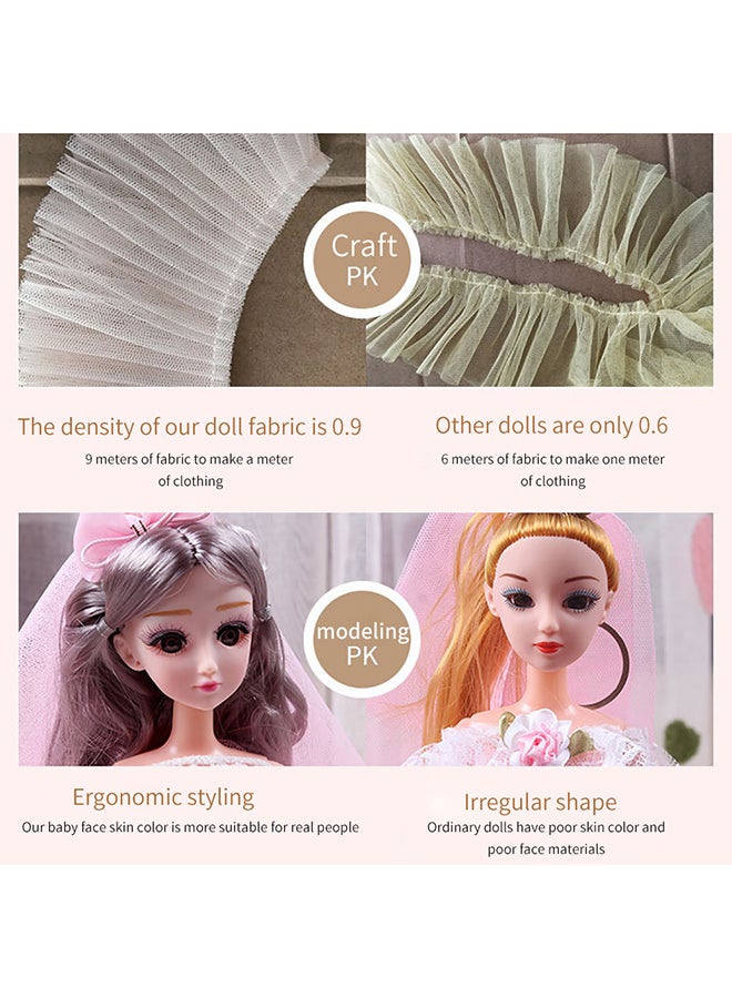 Kidle Fashionable Doll With Dress 5x3x45cm - Image 2