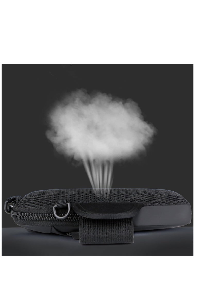 SOLARAE New Arm Band for Phone for Running, Cell Phone Pouch with Adjustable Elastic Band, Waterproof Armband Cell Phone Holder for Running, Walking, Hiking, Biking (gray) - Image 4