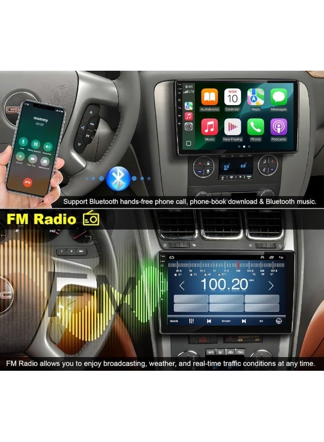 Vierex Car Stereo for Chevrolet Chevy Silverado Suburban Tahoe GMC Sierra Yukon, 10" Touch Screen Build-in GPS Wireless CarPlay Android Auto, Backup Camera/DSP Fast Interface (4+32GB 360D Cameras) - Image 3