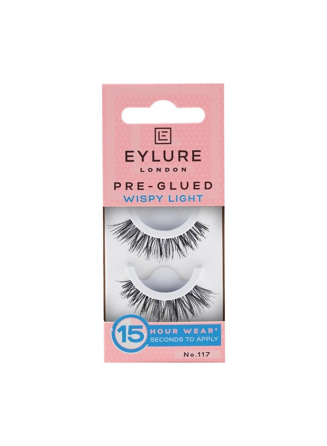 EYLURE رموش لزقة رقيقة خفيفة الملمس رقم 117، 1 زوج - Image 2