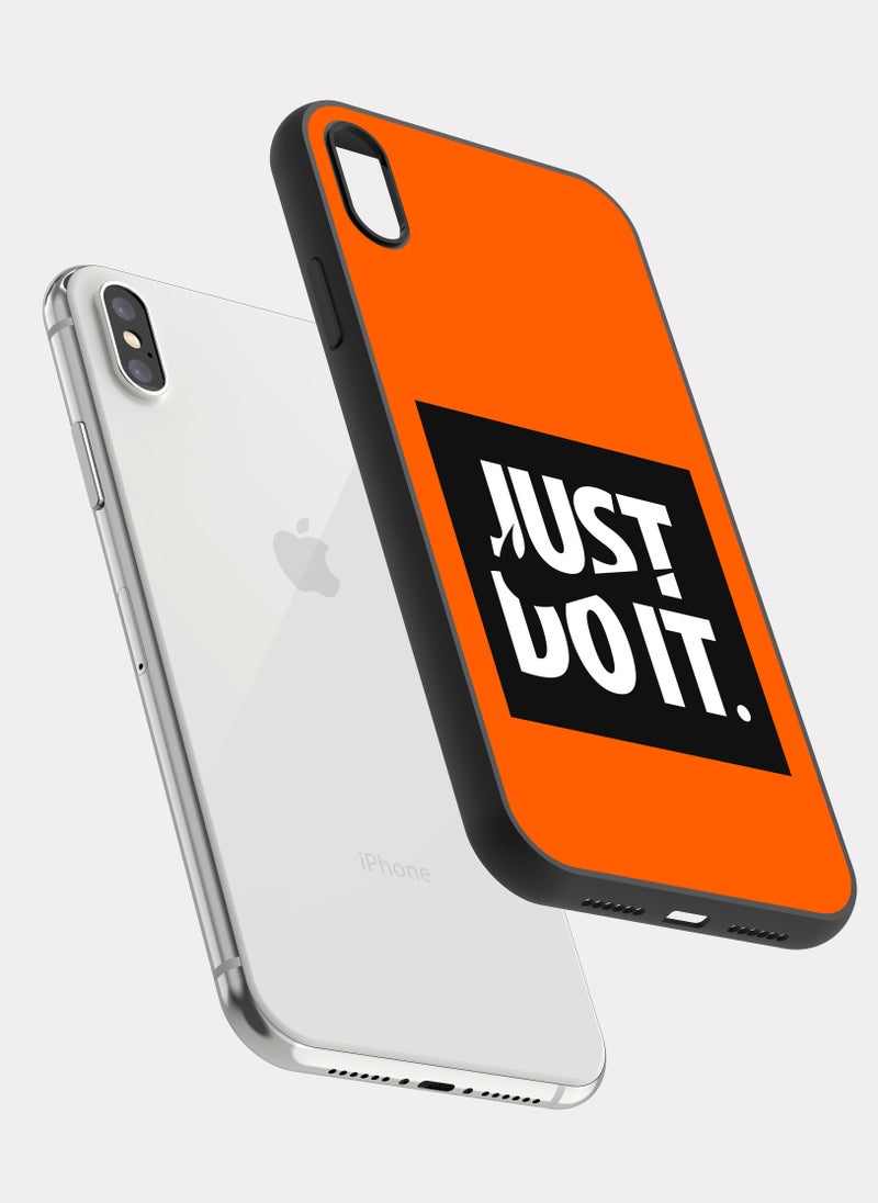 بكسلات كفر ايفون اكس اس ماكس نايك اسود - Image 2