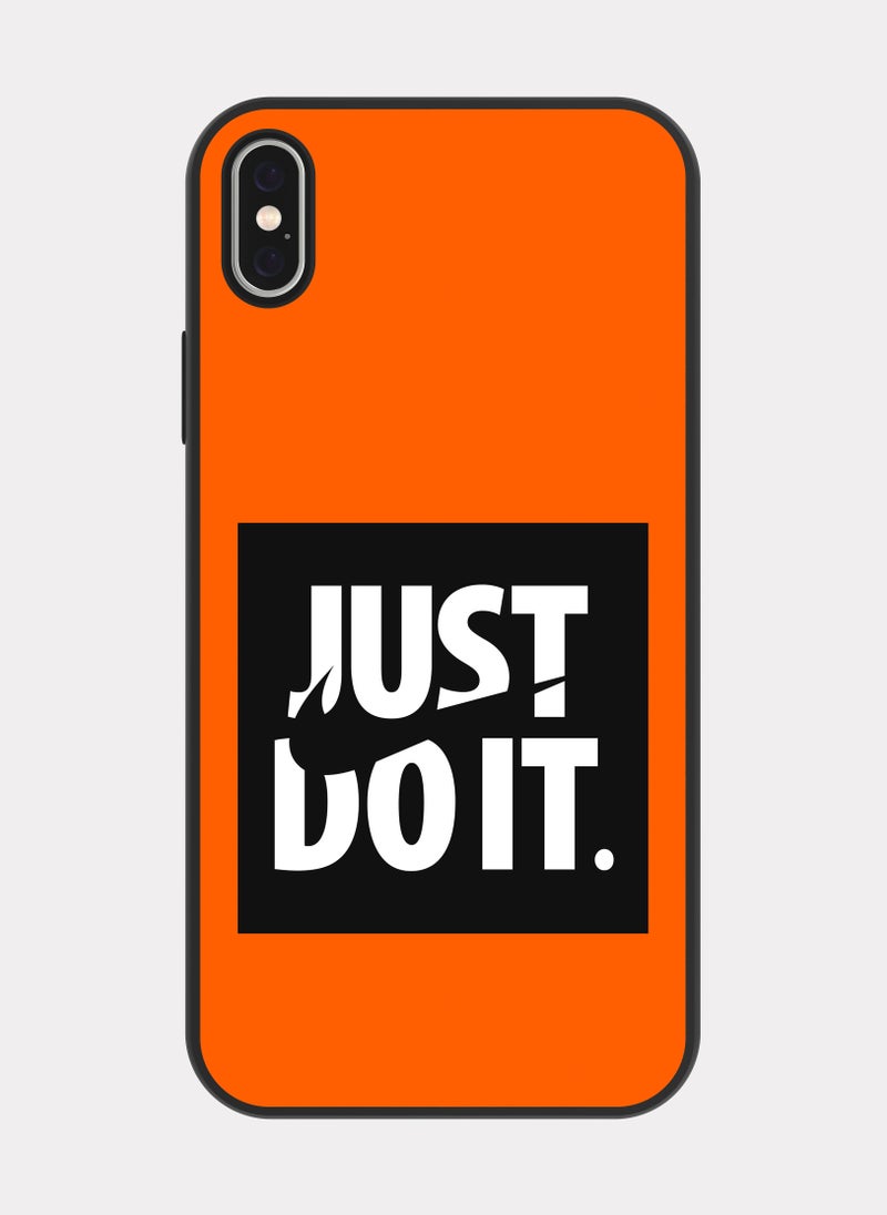 بكسلات كفر ايفون اكس اس ماكس نايك اسود - Image 1