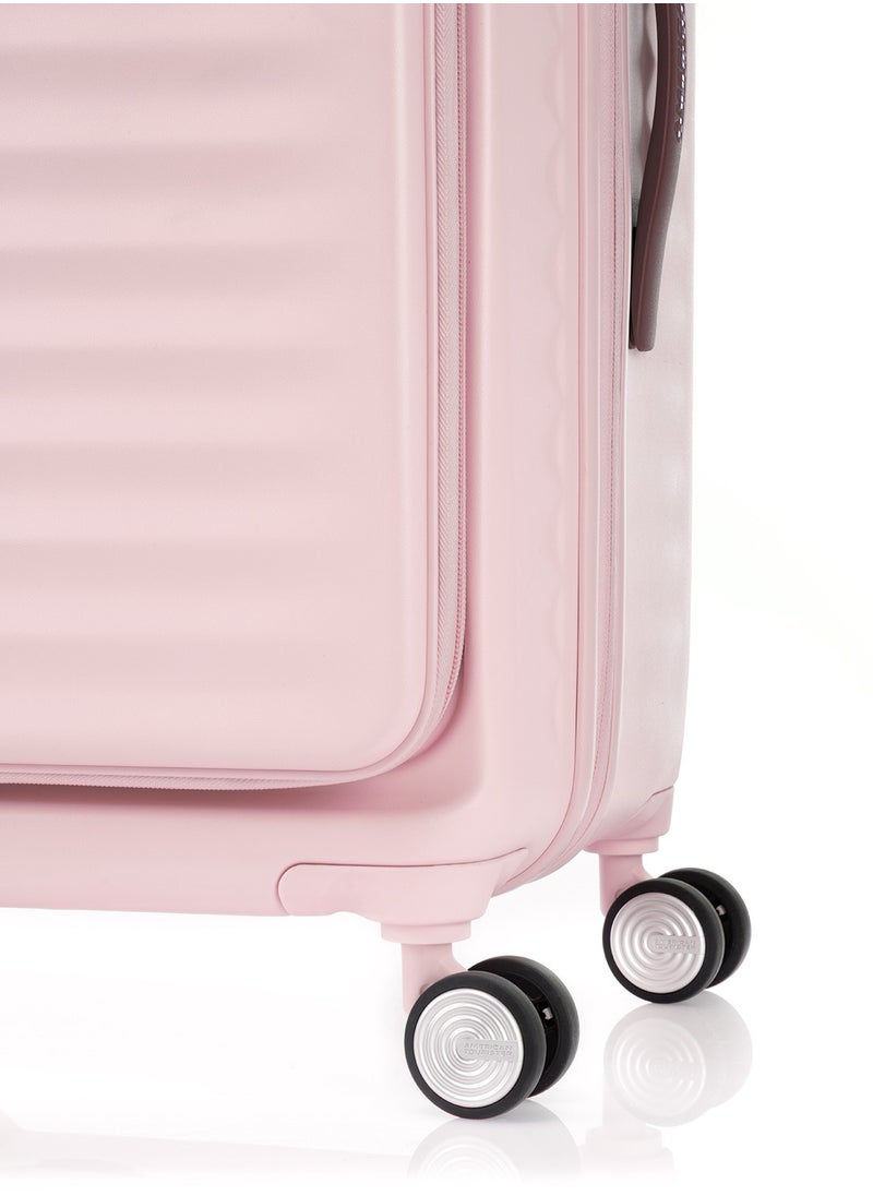 AMERICAN TOURISTER - FRONTEC 2 PC 54cm Small &79cm Large Hard Luggage-Pink - EXPANDER IN ALL SIZES - Image 1