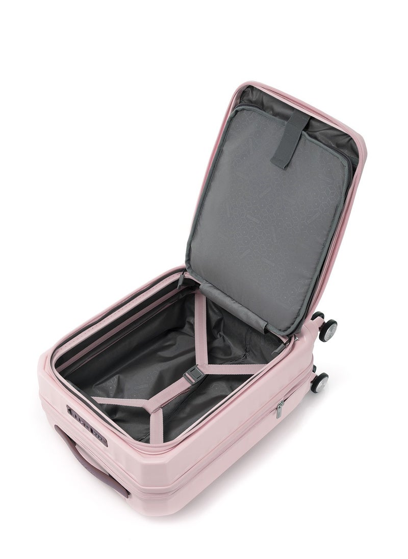 AMERICAN TOURISTER - FRONTEC 2 PC 54cm Small &79cm Large Hard Luggage-Pink - EXPANDER IN ALL SIZES - Image 1