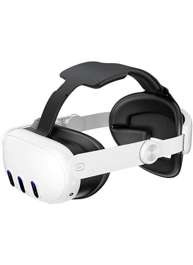 Generic - VR headband for Oculus Quest 3, 3-in-1 adjustable Halo headband as an alternative to Elite headband for enhanced comfort and gaming immersion VR accessories compatible with Oculus/Meta Quest 3 - Image 1