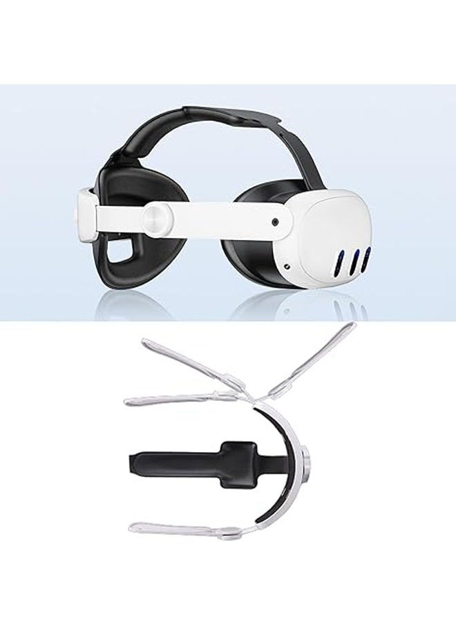 Generic - VR headband for Oculus Quest 3, 3-in-1 adjustable Halo headband as an alternative to Elite headband for enhanced comfort and gaming immersion VR accessories compatible with Oculus/Meta Quest 3 - Image 1