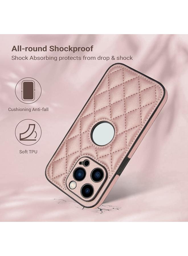 زبون جراب لهاتف iPhone 12 Pro Max بغطاء خلفي من الجلد المعيني - Image 2