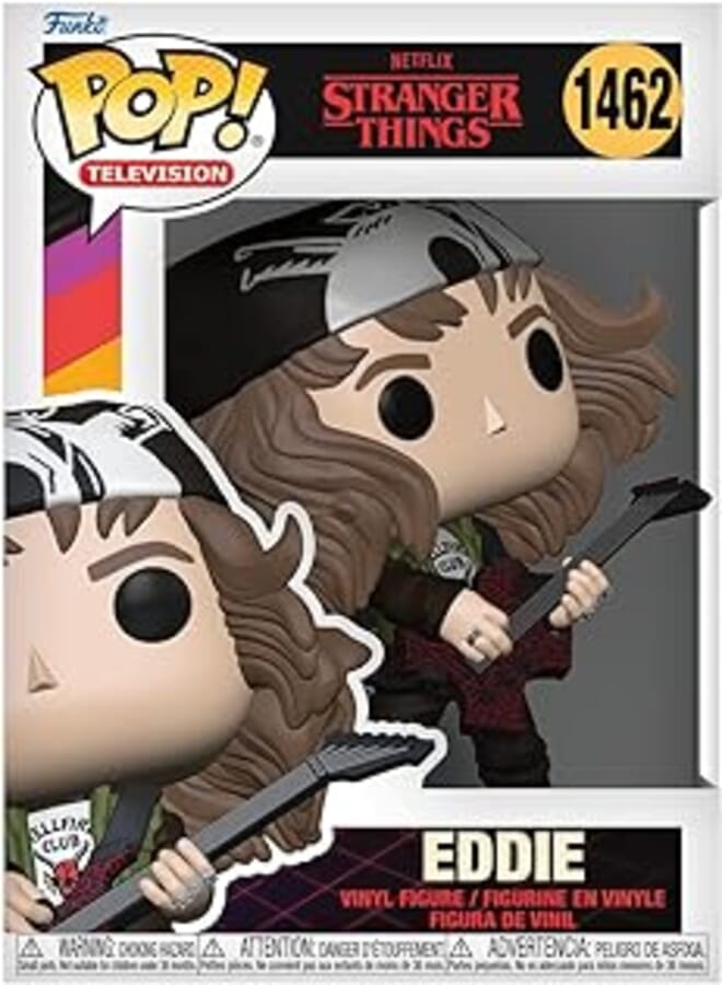 Funko Pop! Tv Series: Stranger Things S4 - Hunter Eddie with Guitar