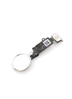 Generic Home Button Key Fingerprint Touch ID Flex Cable Assembly Replacement for iPhone 7 Plus - Silver 