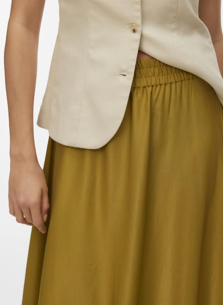 Vero Moda  Vmmira High Waist Woven Skirt for Women | Best Price UAE