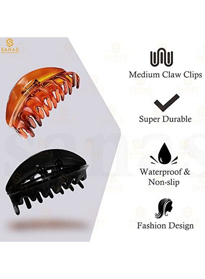 Sanas Hair Clips For Thick Hair 2Pcs Claw Hair Clips For Women Jumbo Hair Clip Big Hair Clip Hair Accessories Korean Hair Clips Hair Clips For Thick Hair Clip Claw Pretty Hair Clip Jaw Hair Clip 2Pcs - Image 5