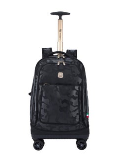 Wires 3 Piece Kids School Trolley Bag laptop compartment 4 Wheels With Lunch bag & Pencil Case  - Image 2