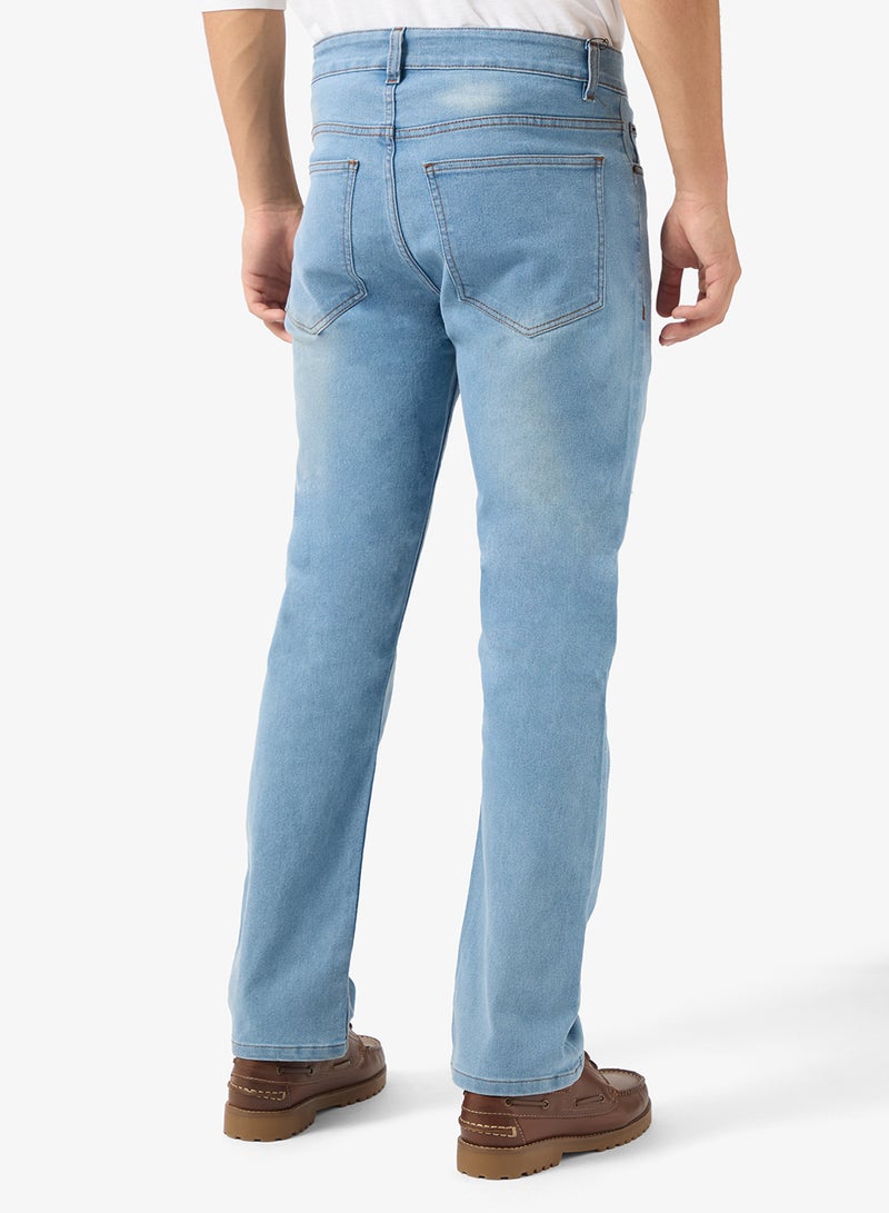 سفنتي فايف جينز بقصة مستقيمة - Image 3