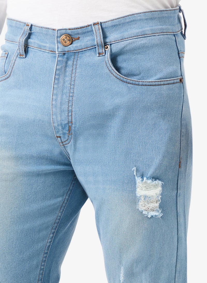 سفنتي فايف جينز بقصة مستقيمة - Image 4