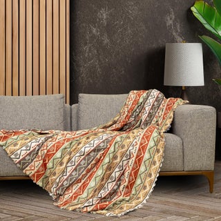 Softmicro Scandinavian Patterned Boho Natural Color Sofa Cover, Couch Cover, Sofa Throw, TV Blanket 130X180 cm - pzsku/Z866CCA43F1523F2F8CBDZ/45/_/1729938002/84f0f4d3-163f-443a-9cbd-44e87d8014ba