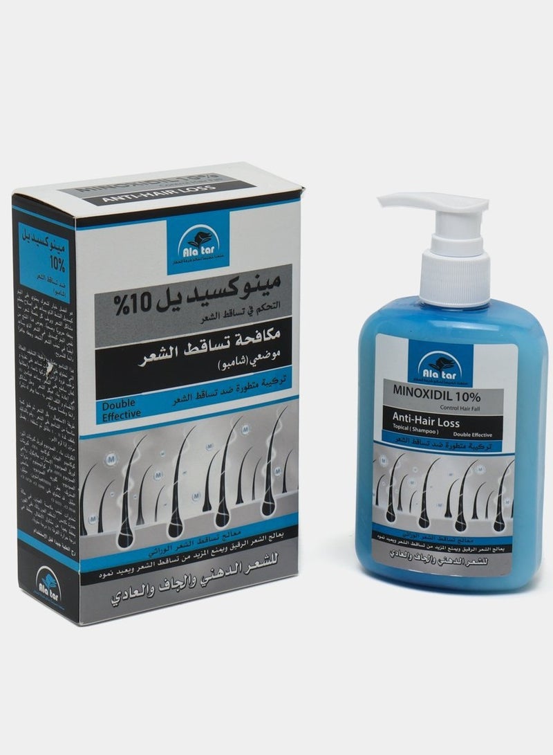 Minoxidil 10 % Anti-Hair Loss Topical Shampoo 250 ML