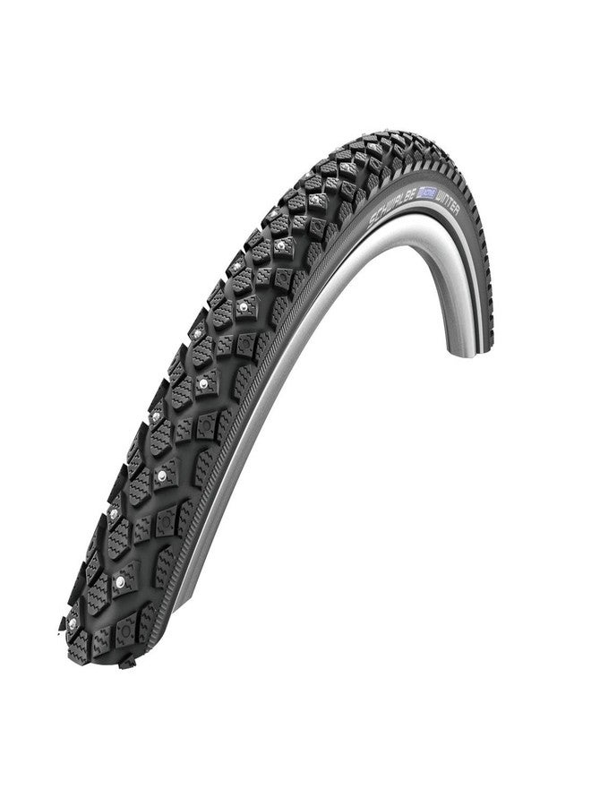 Schwalbe Winter 700x40C Wire Clincher Kevlar Guard 50TPI 30-70PSI Tire, Black, 29" x 2/3