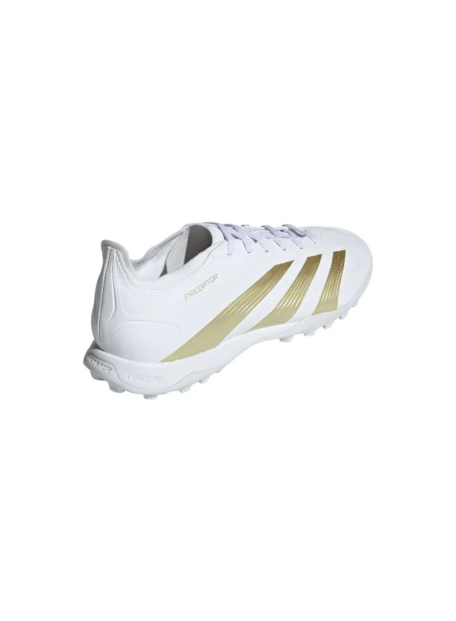 adidas بريداتور ليج TF أحذية كرة قدم بيضاء 3.5