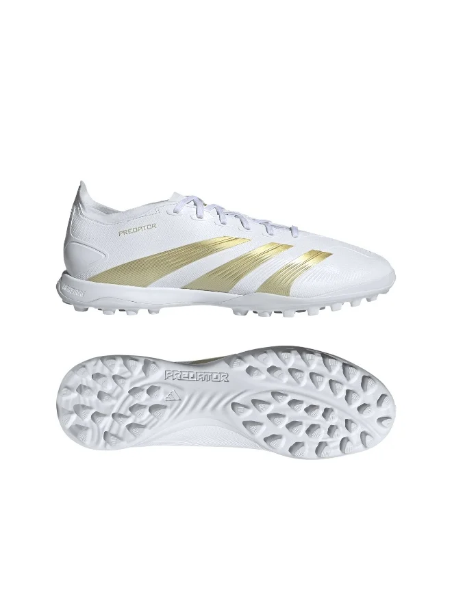 adidas بريداتور ليج TF أحذية كرة قدم بيضاء 3.5