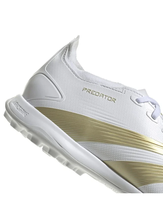 adidas بريداتور ليج TF أحذية كرة قدم بيضاء 3.5