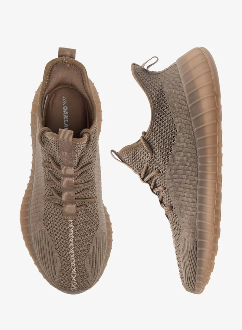 Oaklan by Shoexpress Women's Textured Sports Shoes with Lace-Up Closure