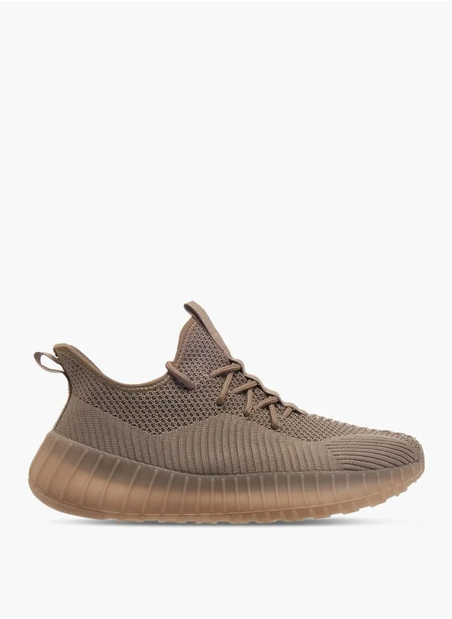 شو اكسبرس Women's Textured Sports Shoes with Lace-Up Closure