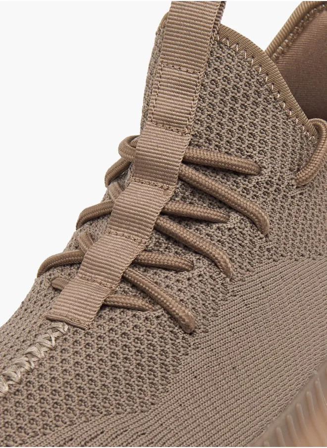 شو اكسبرس Women's Textured Sports Shoes with Lace-Up Closure