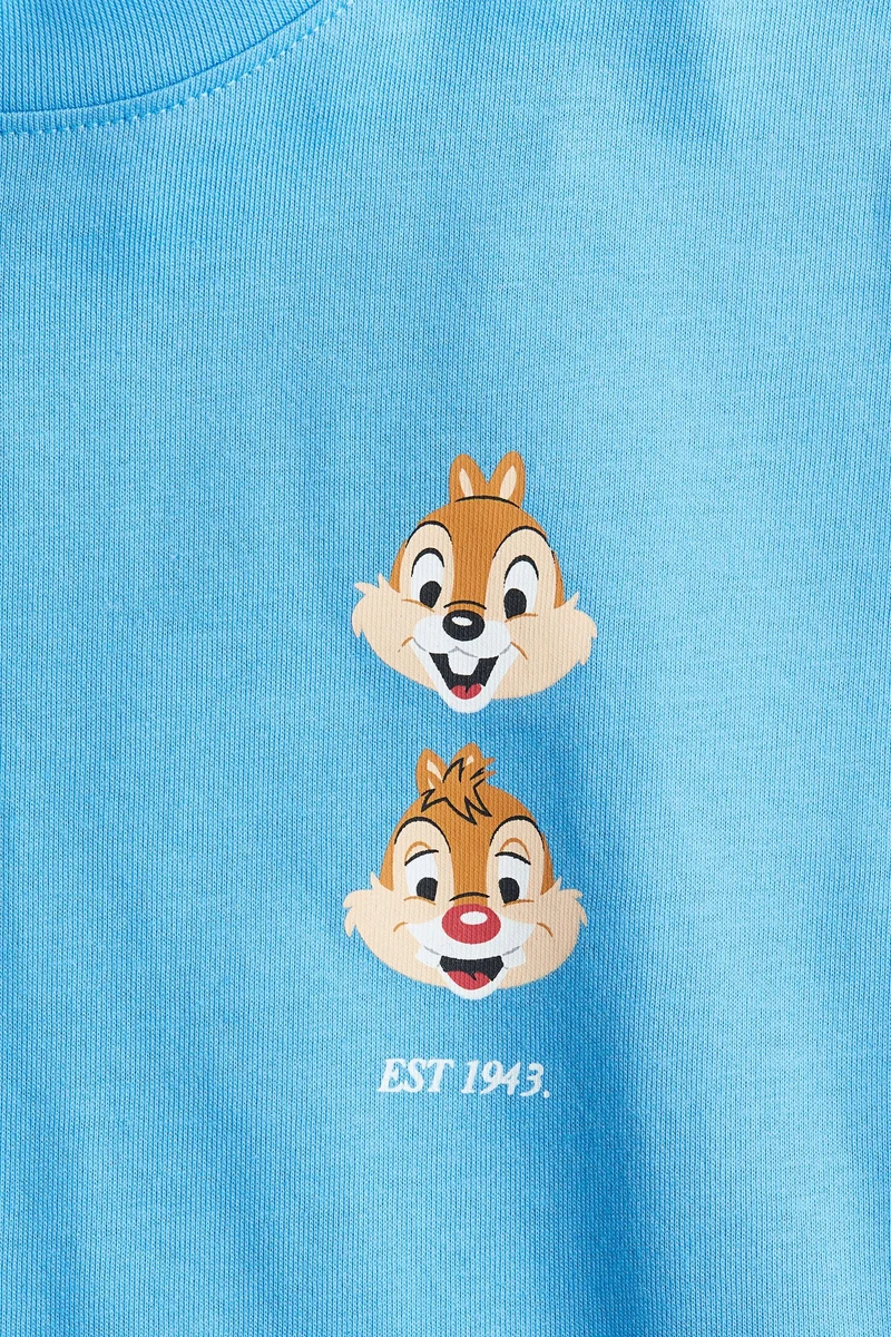 H&M Printed oversized T-shirt