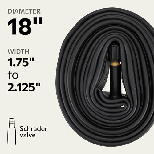 Schwinn Replacement Bike Tire Tube, 18 x 1.75-2.125 inch Bike Inner Tube, Schrader Valve, Durable Construction, Replacement for 18” Kids’ Bicycle Tires - Image 5