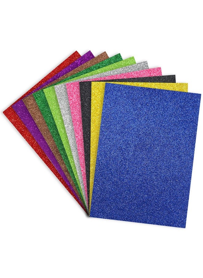 Lakeer Glitter Sparkles Foam Sheet - 2 mm Thick 10 Different Color, A4 - pzsku/Z866D94A50B81EC0D0452Z/45/_/1741429278/f8b15947-14eb-48b0-ac85-6f6bf6c319ac