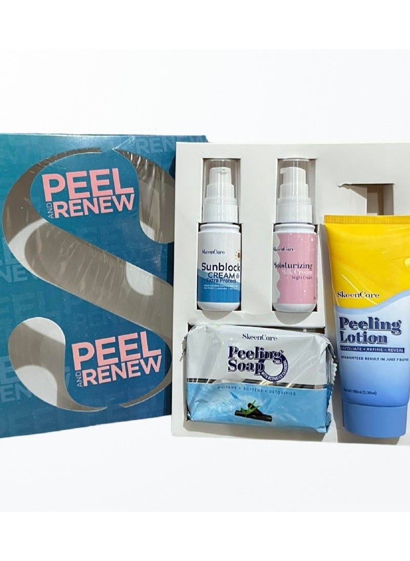 Skeencare - SkeenCare Peeling Lotion Set Peel and Renew - Image 1