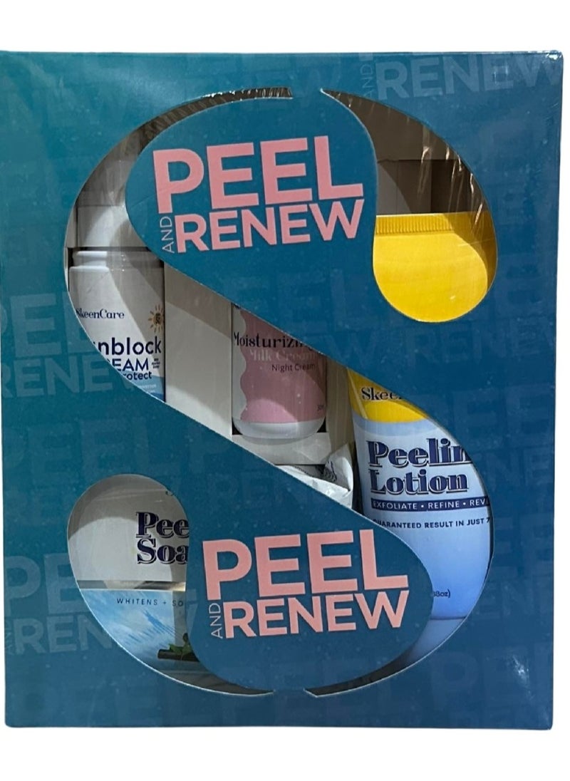 Skeencare - SkeenCare Peeling Lotion Set Peel and Renew - Image 1
