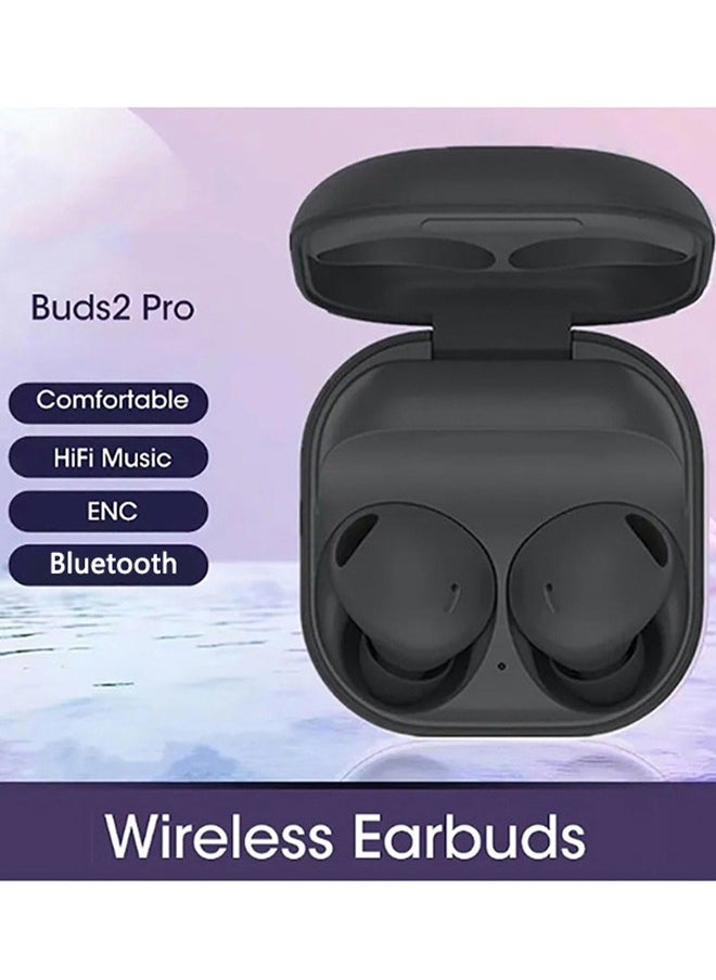 LEXIN Wireless In-Ear Earphones With Earbuds, Bluetooth 5.0, Black  - Image 2