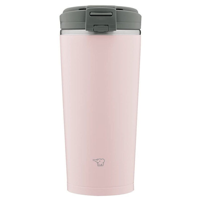 Zojirushi زويوروشي SX-KA30PM كوب حمل من الفولاذ المقاوم للصدأ، 11 أونصة، وردة عتيقة - Image 1