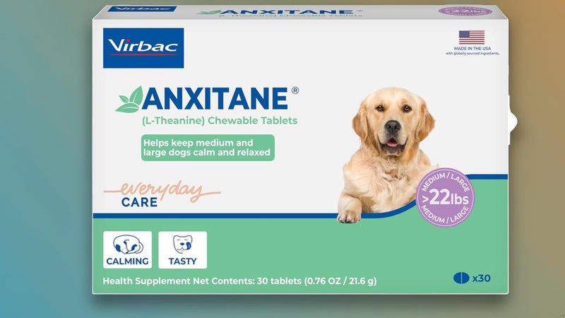Virbac ANXITANEÂ® Chewable Tablets, Medium/Large Dog, 100 mg, 30 Count - Image 2