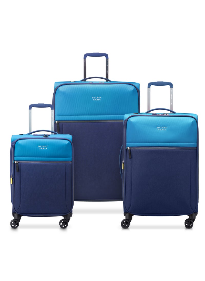 Delsey Brochant 3 Expendable Double wheel luggage Softsided trolley suitcase 3pcs set (L+M+S) 55/67/78cm Ultramarine Blue - pzsku/Z866DF2E6A5DF95FE2BD8Z/45/_/1735746870/be669cfa-2014-421b-b7f7-9deccc23f2e4