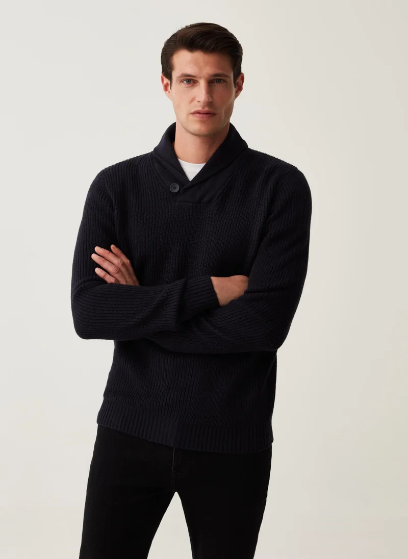 Ovs Pullover with shawl neck