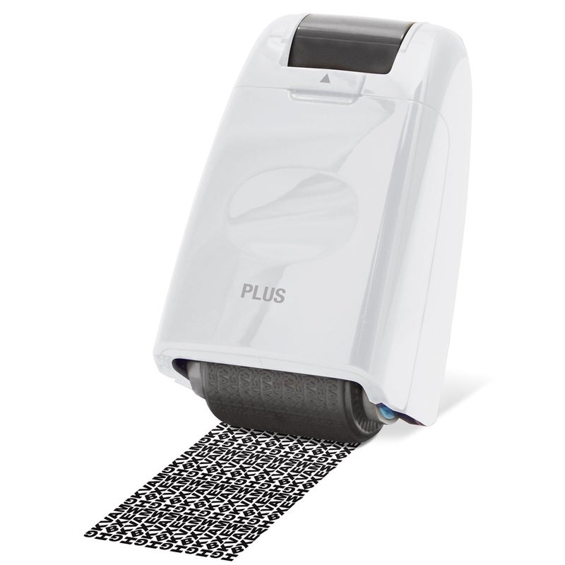 Plus Guard Your ID Roller Stamp, White - Image 2