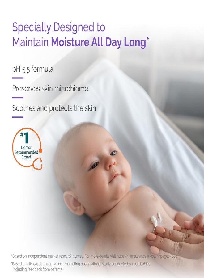 Himalaya Gentle Baby Lotion 200ml with Almond Oil, Olive Oil & Giloy | pH 5.5 | No. 1 Doctor Recommended Baby Lotion* | Hypoallergenic | Nourishing Baby Moisturizer for All Skin Types - Image 1