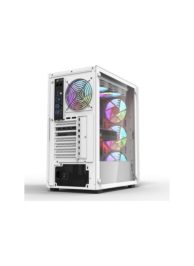 Intel - BUDGET GAMING/WORKSTATION DESKTOP PC: Corei7 PROCESSOR |  GTX 1650 4GB GRAPHICS CARD DDR6 | 16GB RAM | 512GB NVME +2TB HDD | Windows 10 | WIFI BT READY - Image 1