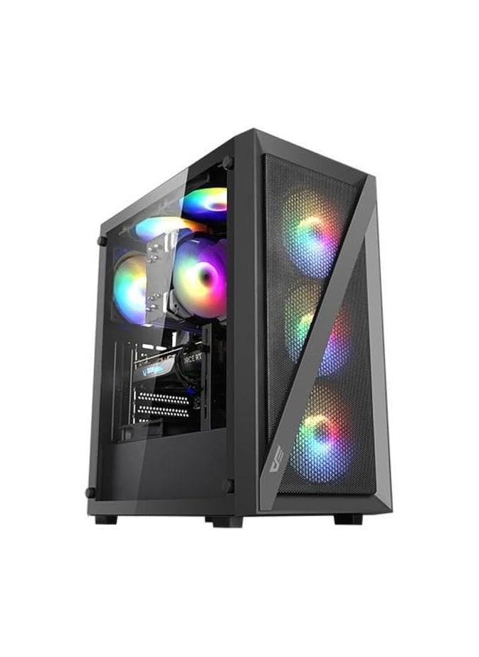 Intel - BUDGET GAMING/WORKSTATION DESKTOP PC: Corei7 PROCESSOR |  GTX 1650 4GB GRAPHICS CARD DDR6 | 16GB RAM | 512GB NVME +2TB HDD | Windows 10 | WIFI BT READY - Image 1
