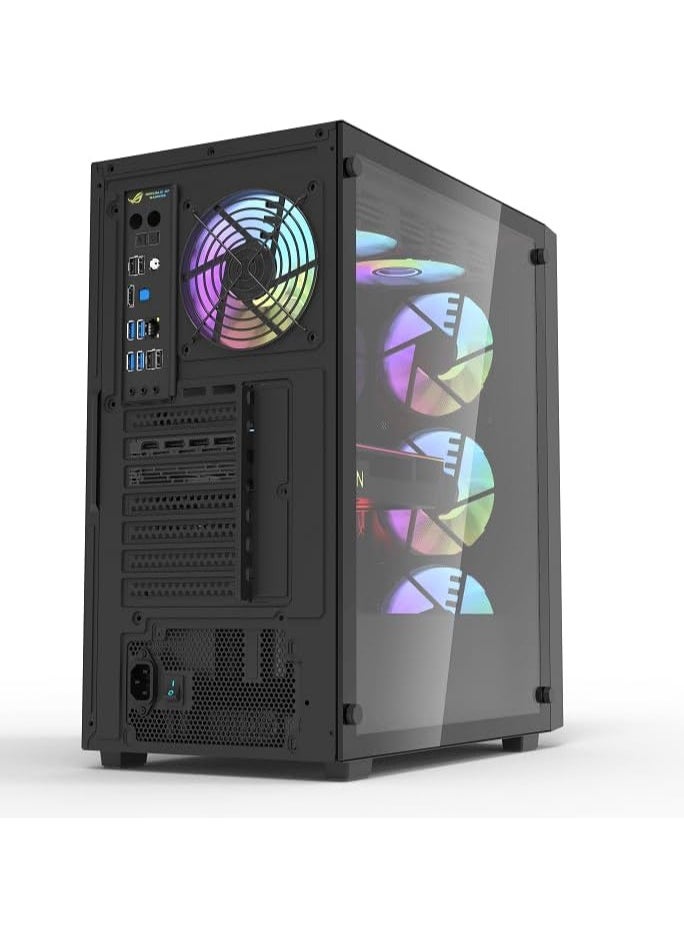 Intel - BUDGET GAMING/WORKSTATION DESKTOP PC: Corei7 PROCESSOR |  GTX 1650 4GB GRAPHICS CARD DDR6 | 16GB RAM | 512GB NVME +2TB HDD | Windows 10 | WIFI BT READY - Image 1