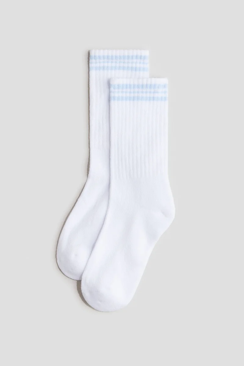 H&M 5-pack ribbed socks