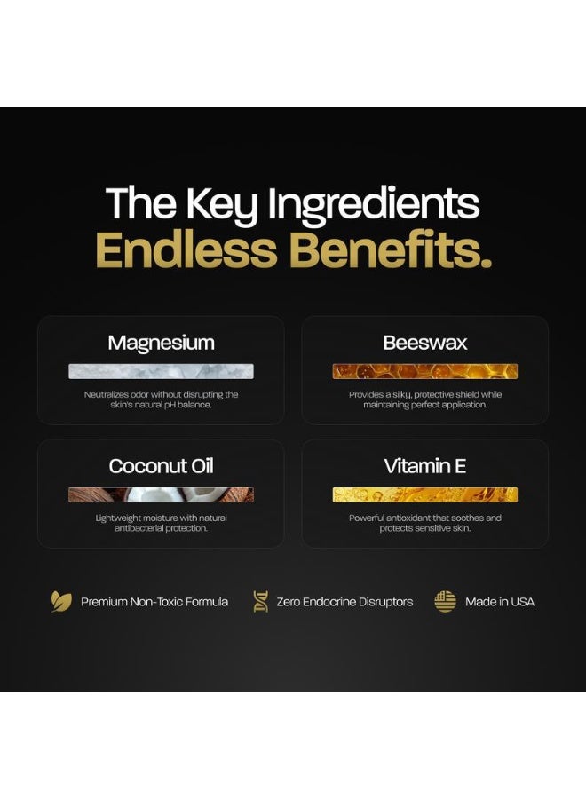 استنادا الي مزيل عرق طبيعي مضاد للتعرق، 75 غرام | جفاف يدوم طويلاً، عديم الرائحة، تركيبة لطيفة على البشرة - Image 2