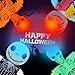 AGRASIV Halloween Skeleton Pop Tubes LED Light Up 4 Pcs Halloween Sensory Fidget Toys Telescopic Suction Cup Autism ADHD Halloween Party Favors Goodie Bags Basket Stuffers Trick or Treat Toys for Kids 6 - Image 4