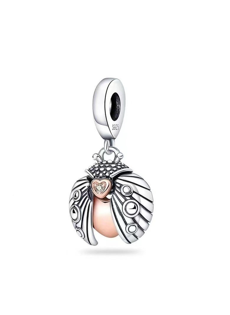 Pandora Violet PANDORA Jewelry Zirconia Dangle Charm in Sterling Silver DIY Charms Jewelry Gift for Women Girls  - Image 1
